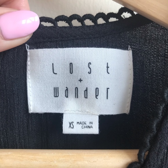 $20 SALE Lost + Wander Dulce De Leche CropJumpsuit - Picture 5 of 9